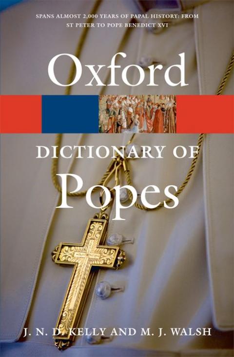 A Dictionary of Popes (2nd edition)