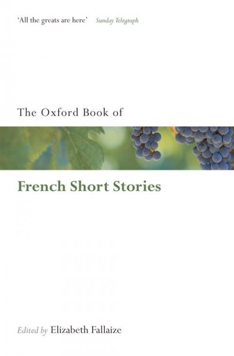 The Oxford Book of French Short Stories