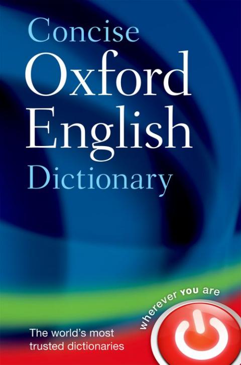 Concise Oxford English Dictionary: Main Edition (12th edition)