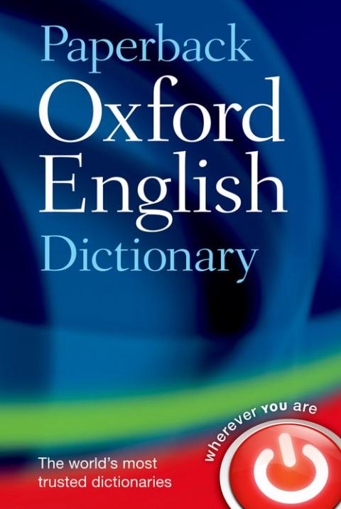 Paperback Oxford English Dictionary (7th edition)